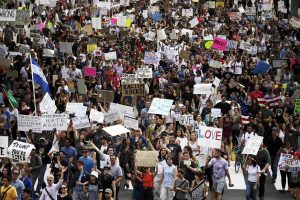 many-protesters-were-upset-that-while-trump-won-the-election-democratic-candidate-hillary-clinton-won-the-popular-vote